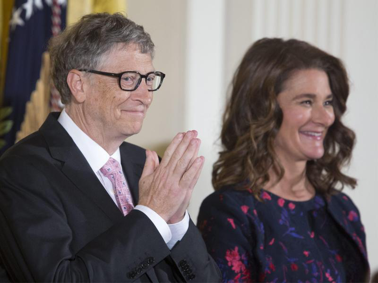 Melinda & Bill Gates | © Michael Reynolds